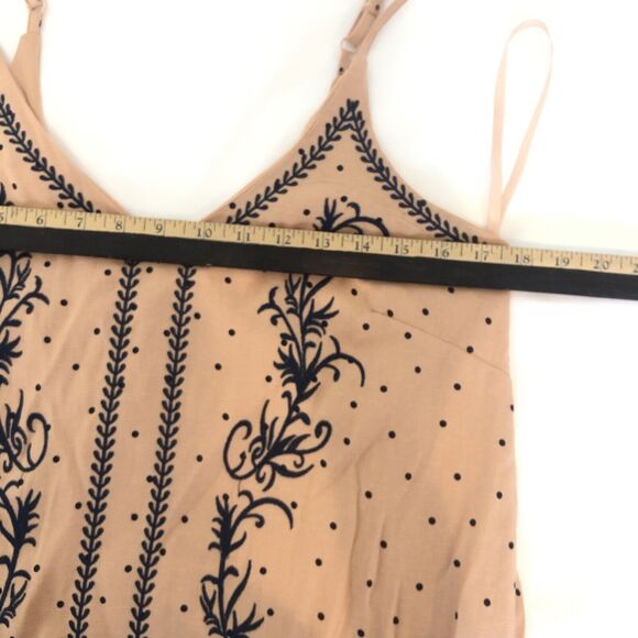 She + Sky Sleeveless Dress Women’s Size M- Strappy Blue  Floral Fully Lined - Picture 5 of 15